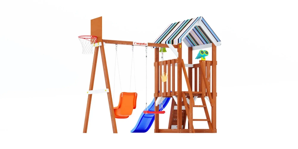 Детская площадка Савушка Тусун - 11 (синий)