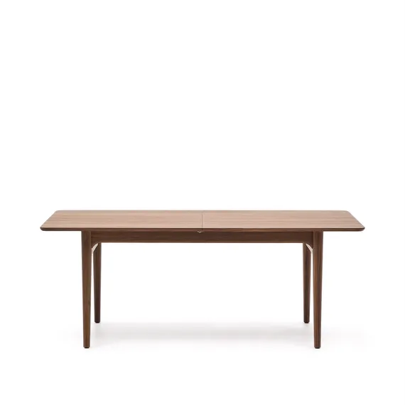 Стол раздвижной Elan из шпона и массива ореха 200 (260) x 100