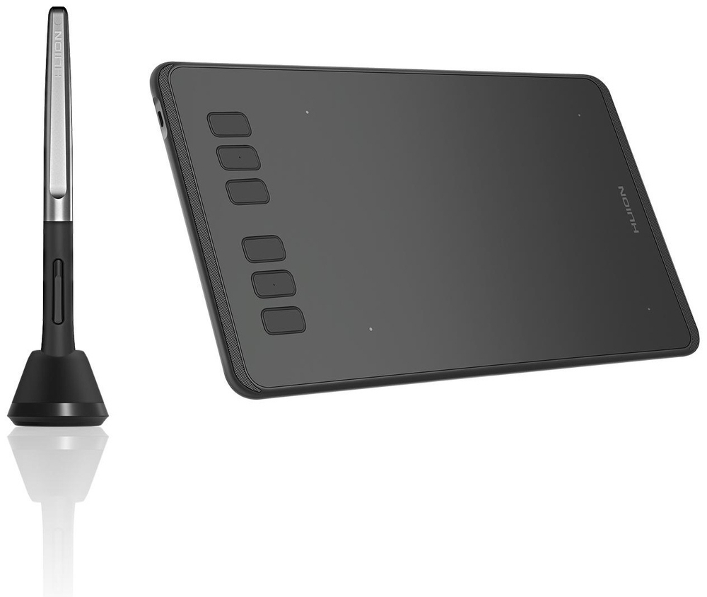 Графический планшет HUION H640P черный