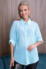 Блузка "Амега" (небо) Elza (Акция)