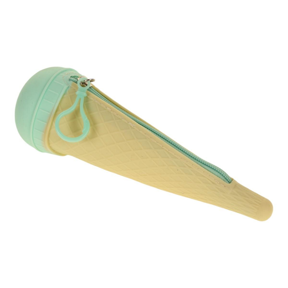 Пенал силиконовый, мороженое21см, 6цветов микс