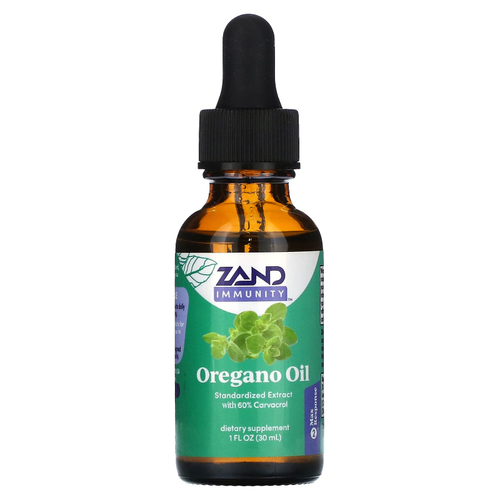 Zand, Immunity, масло орегано, 30 мл (1 жидк. Унция)