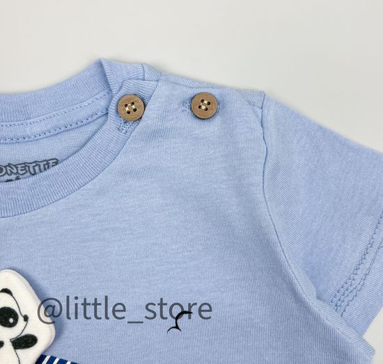 Комплект "Веселая компания" голубой/красный