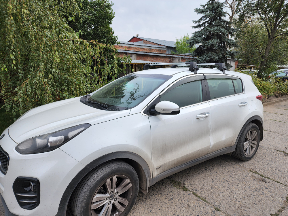 Багажник на крышу (адаптер) Kia Sportag 4e п. (2016-2022) за дверной проем ED20-011