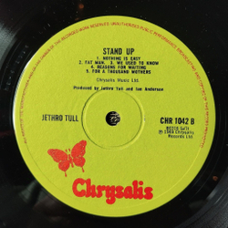 Винтажная виниловая пластинка LP Jethro Tull Stand Up (UK 1973)