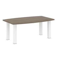 Yalta Стол переговорный LT.SP-3 Вяз Благородный/Металл Белый 1800*1100*750