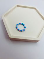 Кольцо женское из бисера