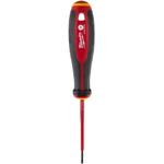 Отвертка Milwaukee трехгранная изолированная VDE SL 0.4x2.5x75