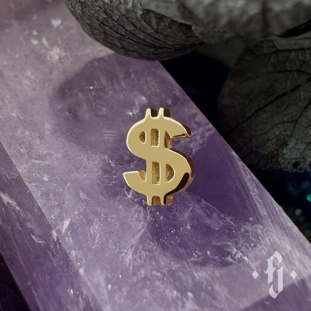 Накрутка &quot;Dollar&quot; - Желтое золото