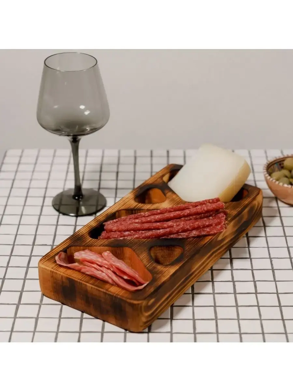 Менажница из Сибирского кедра