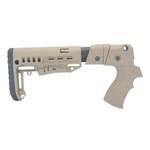 Пластиковый приклад Бекас, DLG Tactical. Черный