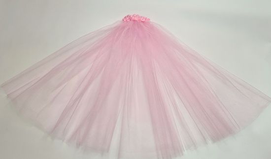 Мини фата коралловая SvetikFantasy "Для девичника" №5613.135