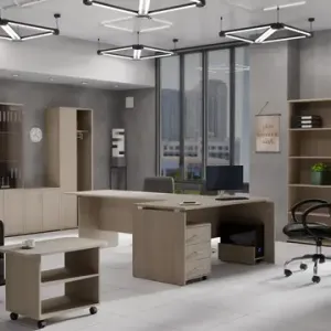 Офисная мебель Континент-Pro ясень шимо светлый