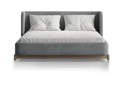 Кровать Basic спальное место 140*200 см (серый, антивандальная)