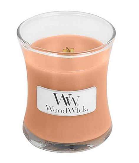 Топленое молоко, ароматическая свеча, WoodWick
