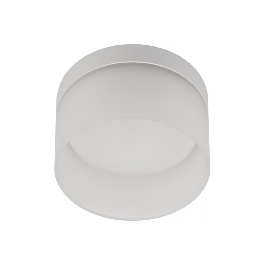 Fametto SOTTO св-к встр/накл спот GX53 max 15W 90*90*75 мет.бел .сер