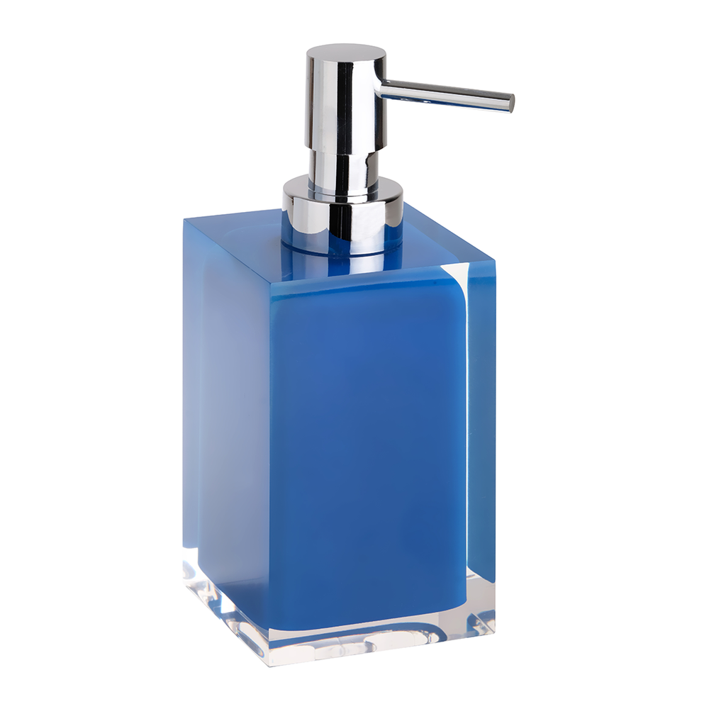 Отдельностоящий дозатор жидкого мыла, синий vista 120109016-102