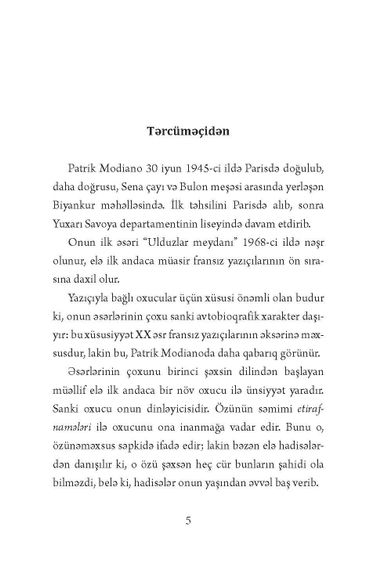 Yatmış xatirələr