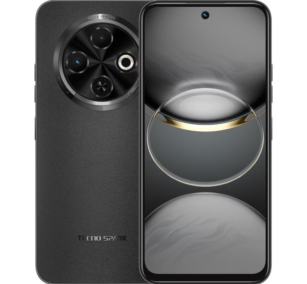 Смартфон TECNO Spark 30C (KL5N) 6/128GB Orbit Black