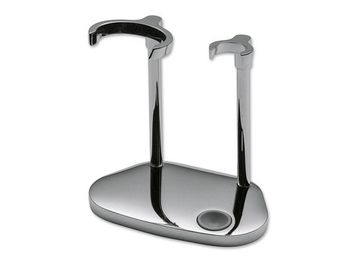 Подставка для бритвы и помазка Boker Chrome Stand for Razor and Shaving Brush