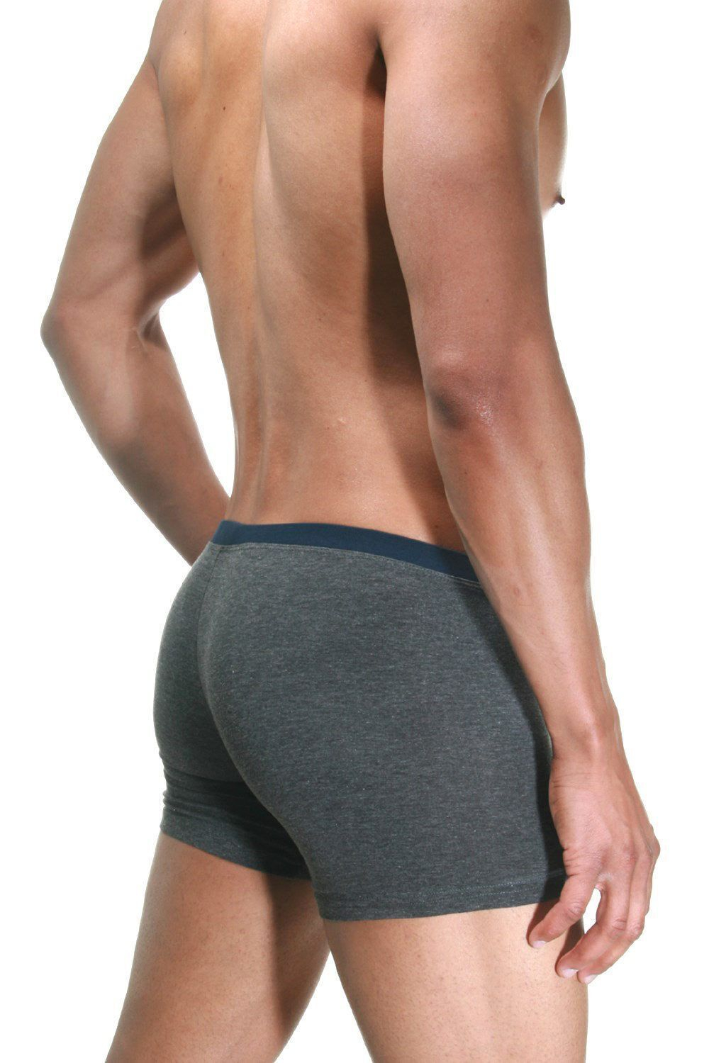 Серо-синие трусы-боксеры со вставками Doreanse Supporters Boxer (Размер: XL) (Цвет: серый с синим)