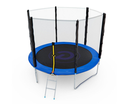 Батут с сеткой DFC PELPO 8ft с лестницей, BLUE