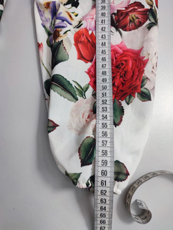 Платье "Золотой Песок"с цветами 42 размер