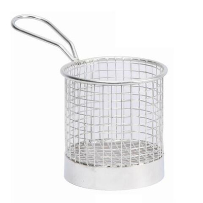 Емкость Для Закусок Сетчатая Круглая D9См H9См, Нерж.Сталь Bskr9Nm