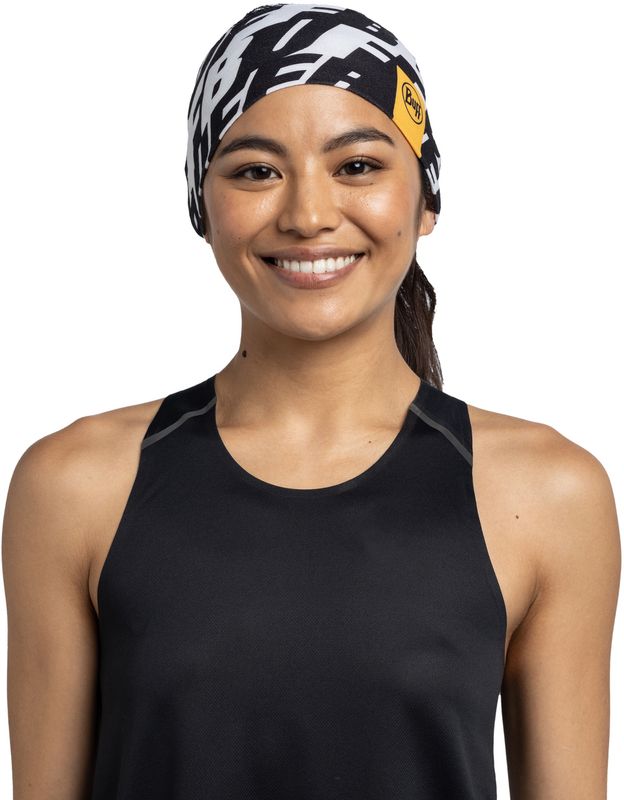 Повязка Buff CoolNet UV Wide Headband Logo Multi Фото 2
