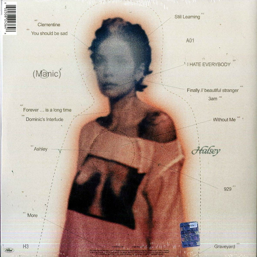 Halsey / Manic (Clear Vinyl)(LP)