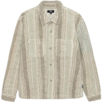 Куртки Stussy FW 23 Stripe Sherpa Shirt, 1110197