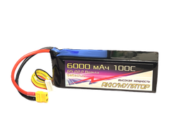 Аккумулятор 6s 22,2v, 6000mah, 100C, XT60