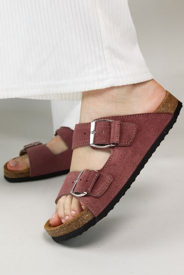 «Olga» | Женские сандалии ( розовый)