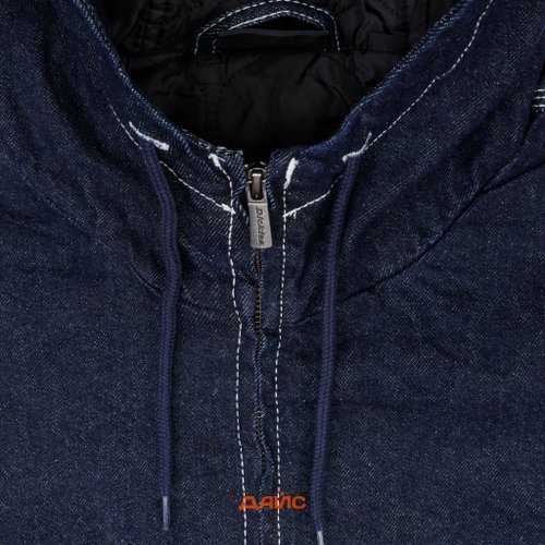 Куртка мужская Dickies Hooded Denim Jacket артикул:DK0A4ZAPRIN1 - купить в магазине Дайс