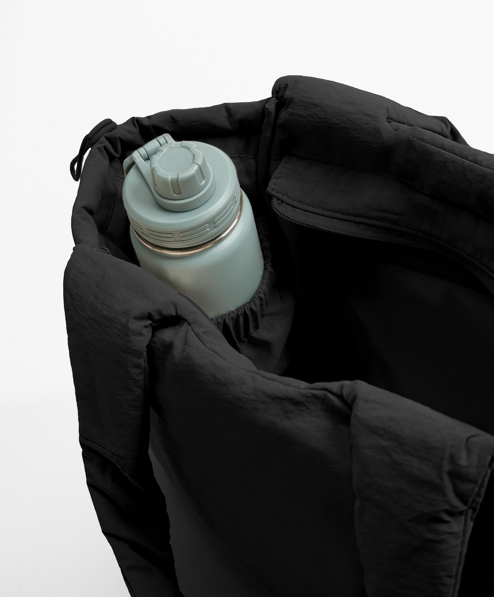 Oysho Сумка для переноски собранного коврика, черный