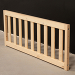 Бортик для кровати односпальной 90х200 Буфалина от падения из массива сосны, в лаке