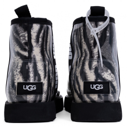 UGG Classic Clear Mini Clear Zebra
