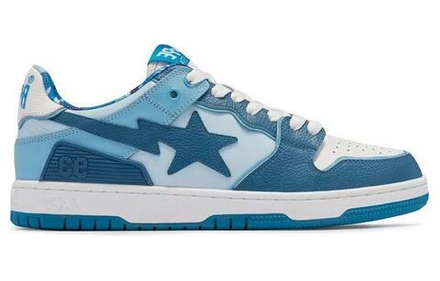 Кроссовки A BATHING APE SK8 STA ABC Camo, 1I30-291-005 Blue