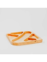 Деревянная менажница для подачи блюд из кедра