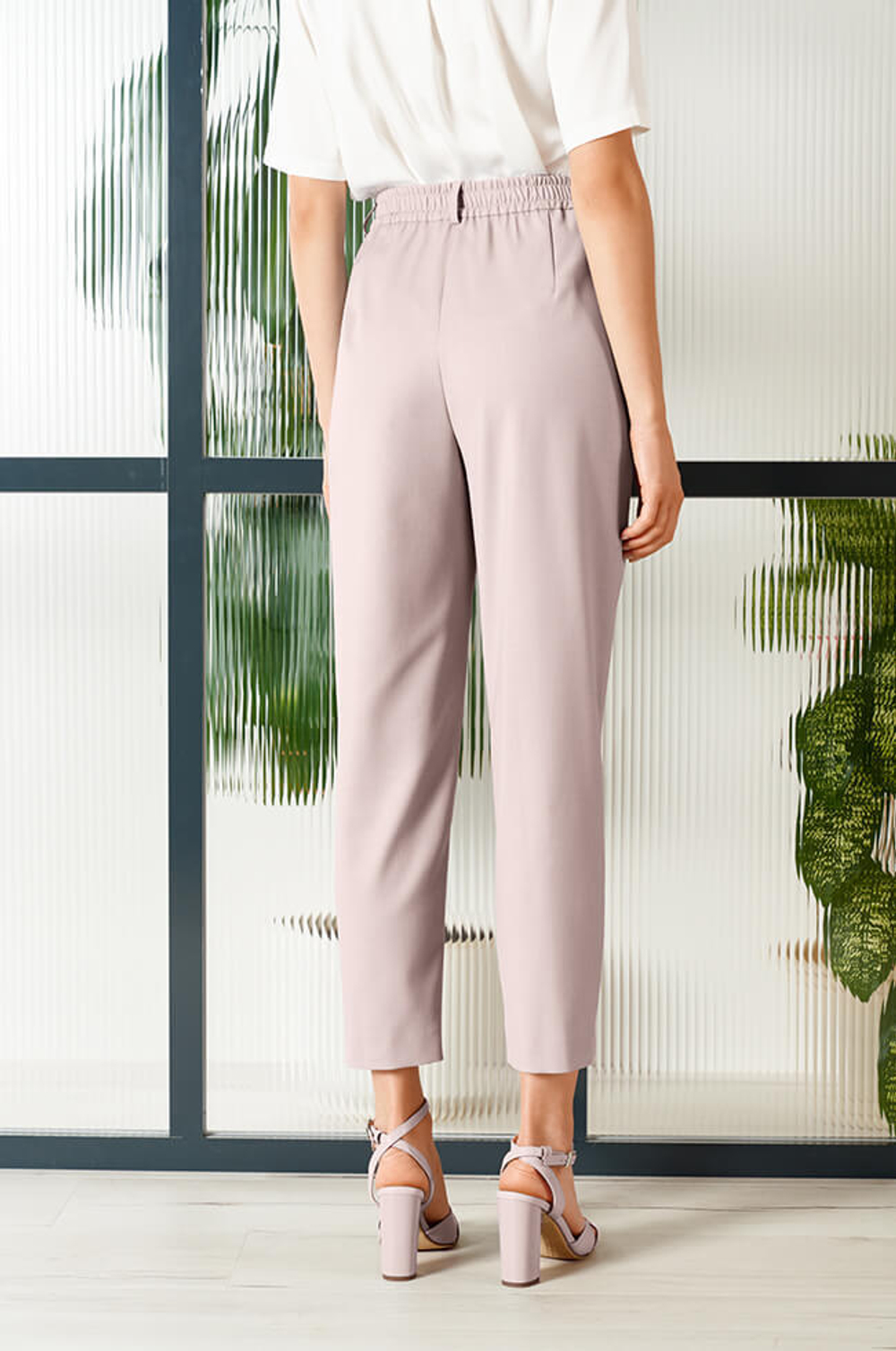 3896 Брюки женские (лиловый)