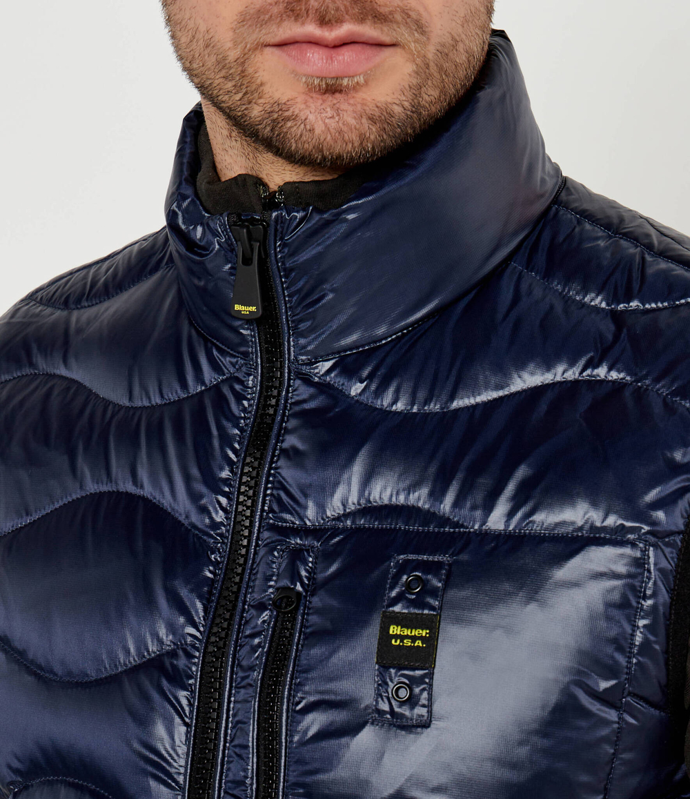 Пуховая безрукавка COPLEY BLAUER - темно-синий(BLUX03032 006355)