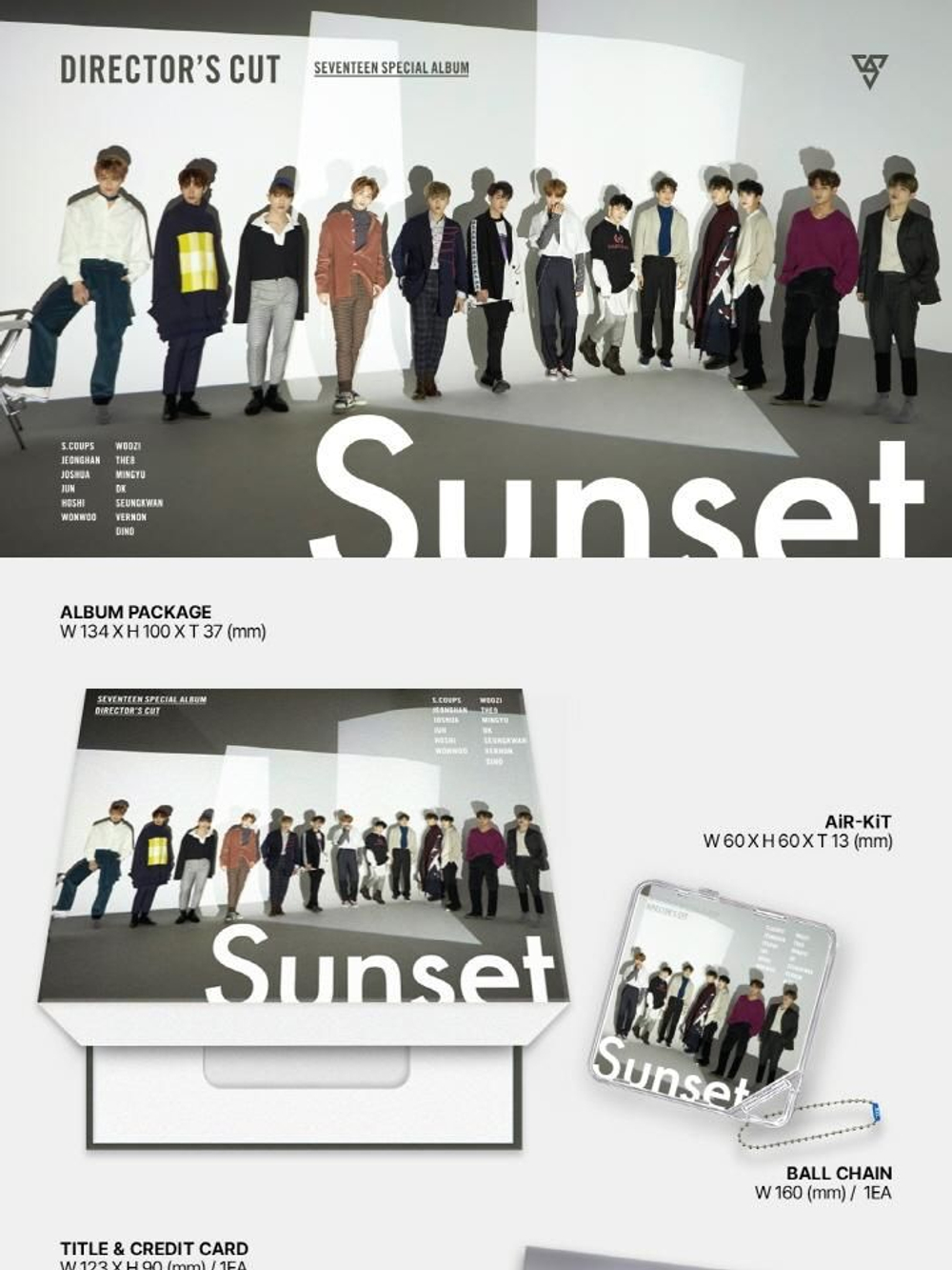 Альбом Seventeen - Director's Cut Special Album KIHNO KiT
