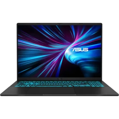 Ноутбук Asus V16 V3607VP-TK116 Core 5 210H 16Gb SSD512Gb NVIDIA GeForce RTX 5070 8Gb 16" IPS WUXGA (1920x1200) без ОС black WiFi BT Cam (90NB16R1-M007R0)