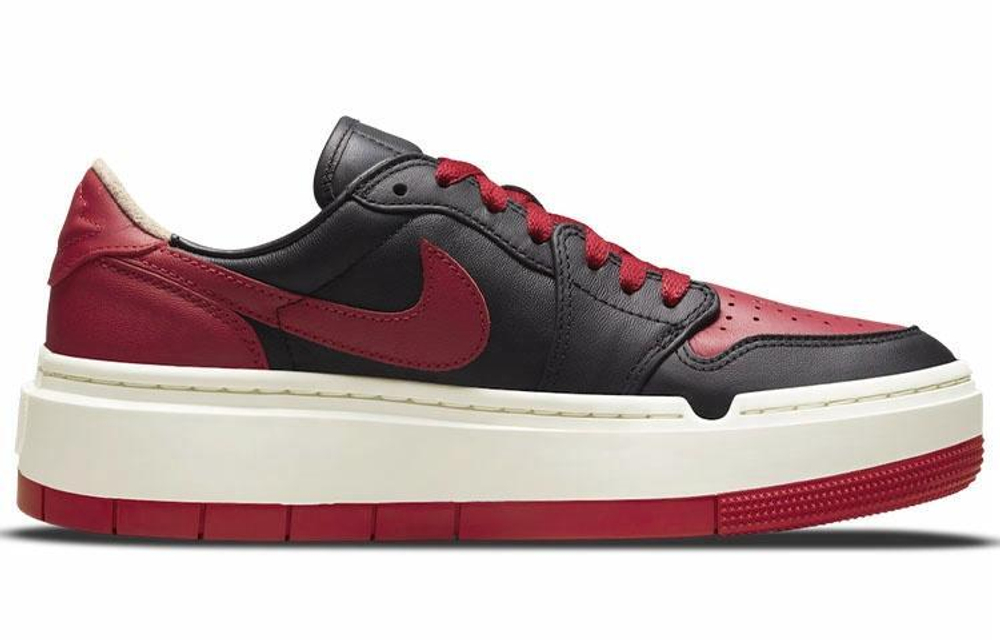 Кроссовки Jordan Air Jordan 1 Elevate Low Se "Bred" (Женская размерная сетка)