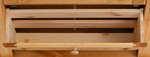 Этажерка для обуви, Обувница Аделя, Сосна, Массив дерева, 80х23х125 см