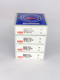Подшипник NSK 6205DDUCM 25х52х15 мм к-т 4 шт.