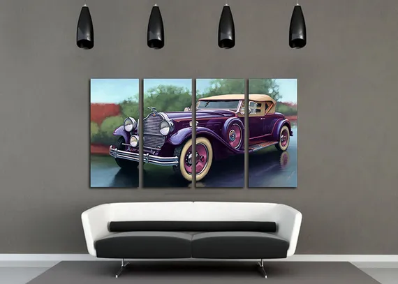 Модульная картина "Автомобиль "