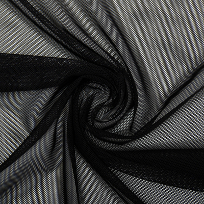 Сетка подкладочная, 90 гр/м2, 155 см, чёрный