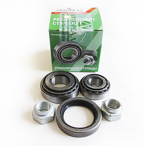 Подшипник ступицы ВАЗ 2121 Нива с сальником, гайками 2шт Автореал