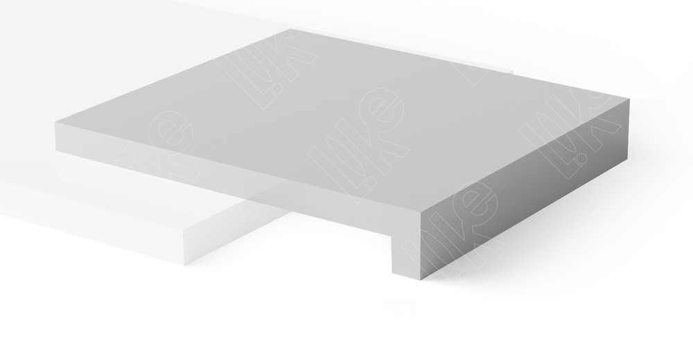 Платформа акриловая Г-образная/235*264*40 мм.